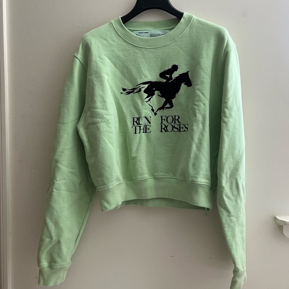 Off-White Sweatshirt RUN FOR THE ROSES. - Picture 4 of 9